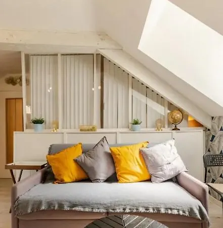 4pers 2lits 5 Min Aeroport Orly,navette Et Parking Extra,location En Nuit Et Jourchez Jeff Athis-Mons