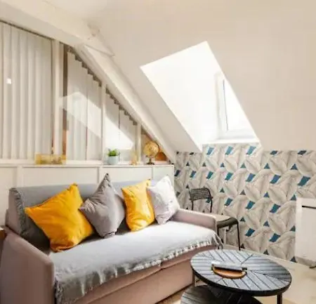 4pers 2lits 5 Min Aeroport Orly,navette Et Parking Extra,location En Nuit Et Jourchez Sandro, Aparthotel Athis-Mons